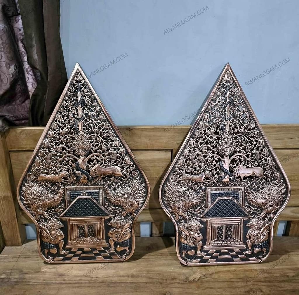 Jual Hiasan dinding tembaga