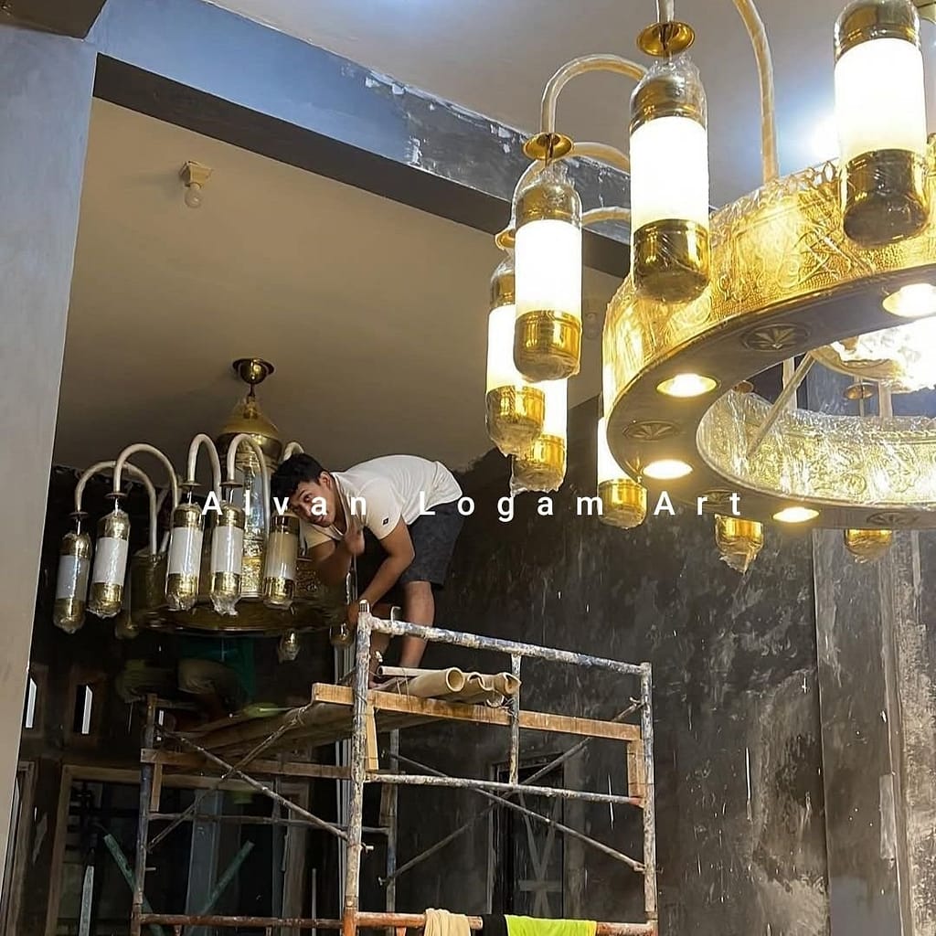 Lampu Nabawi kuningan