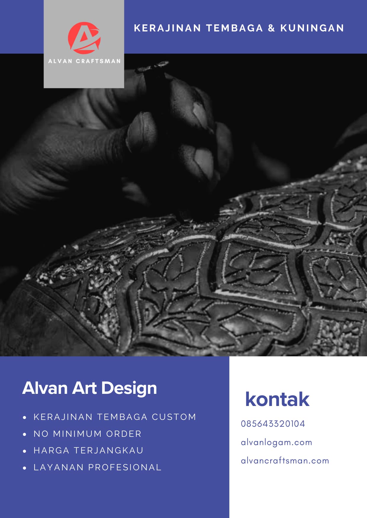 Kerajinan tembaga dan Kuningan