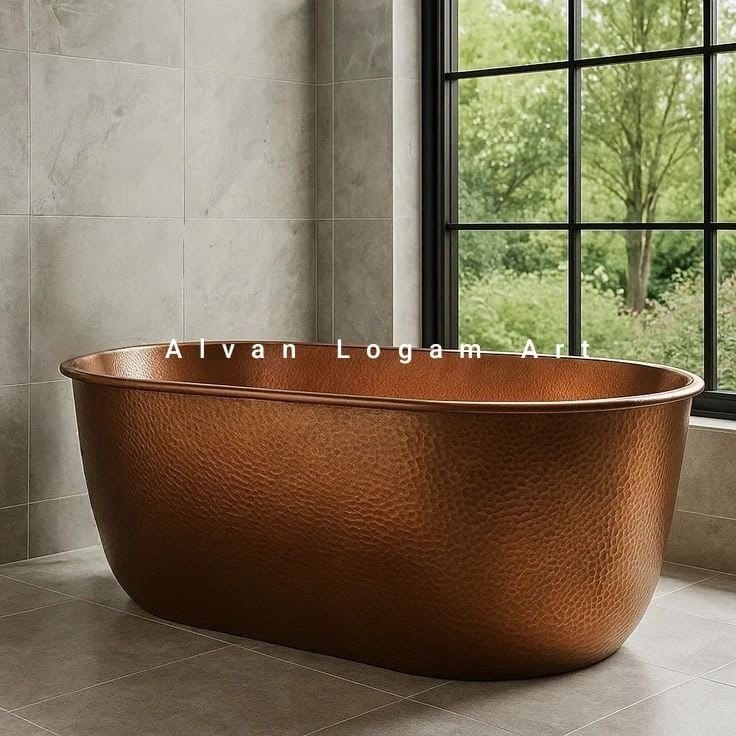 Copper Bathtub tembaga bak mandi